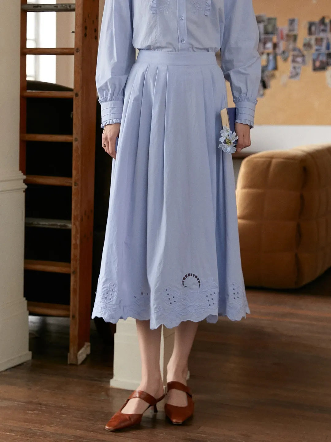 Kassidy Hollow 100% Cotton Skirt