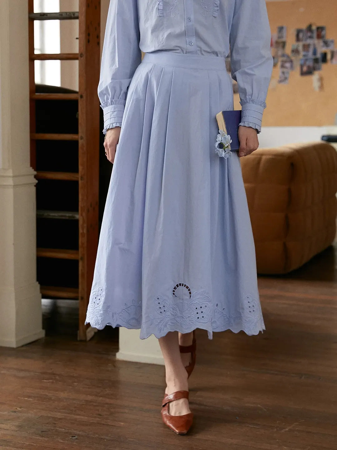 Kassidy Hollow 100% Cotton Skirt