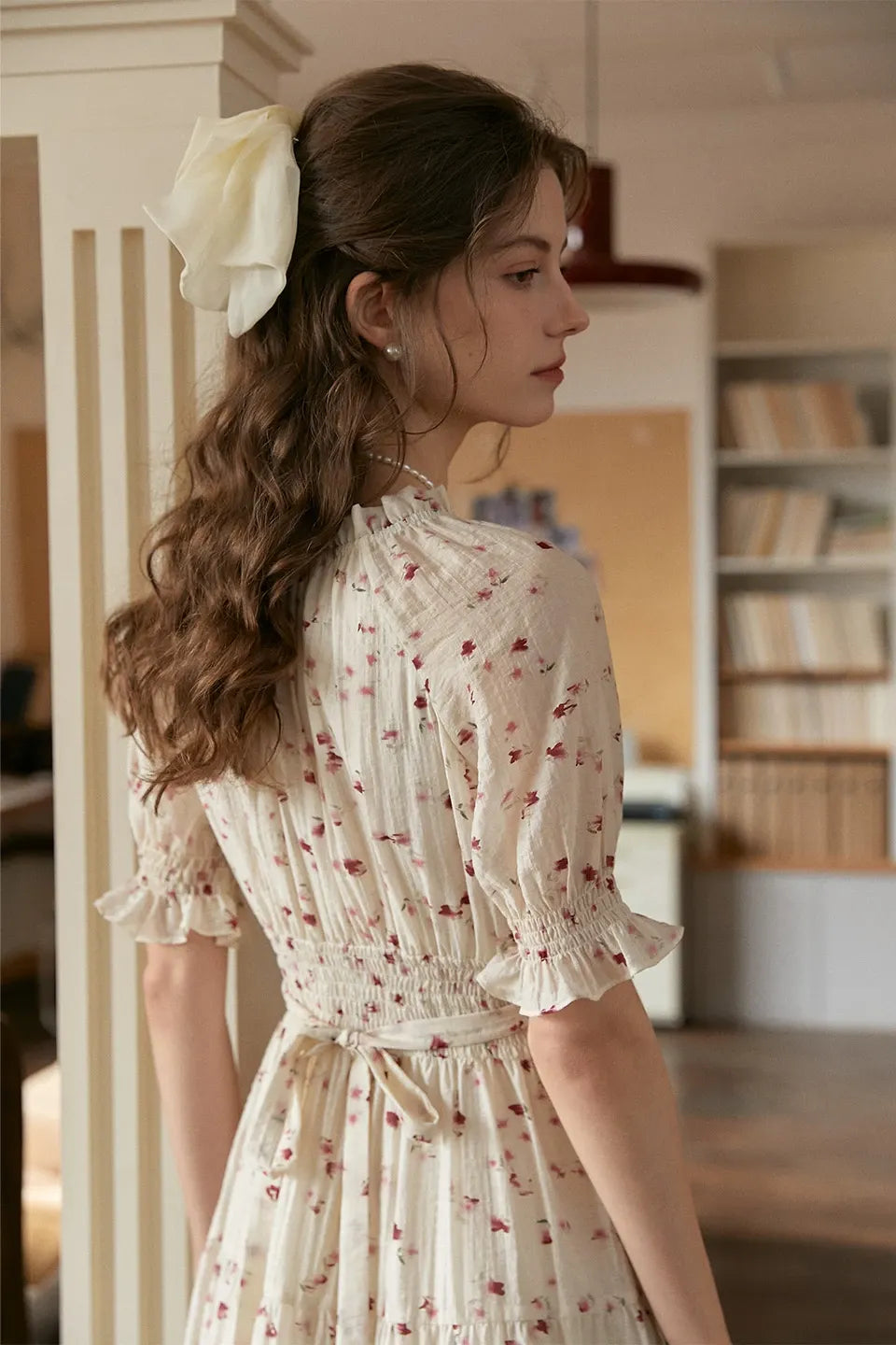 Sarahi V-Neck Floral Dress