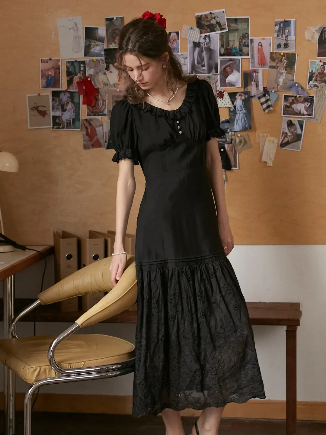 Kassidy Round Neck Lyocell Dress