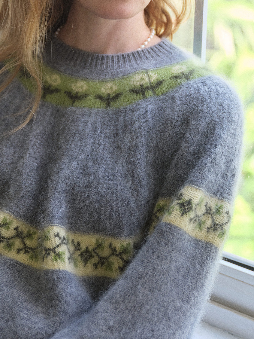 Irina Fair-Isle Nordic Wool-Cashmere Sweater