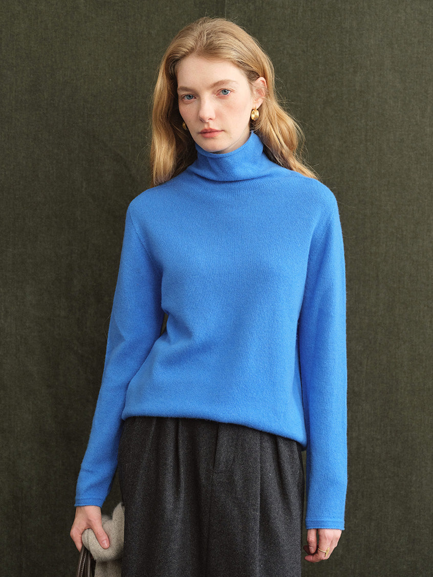 Ione Crew-Neck Wool-Cashmere Sweater