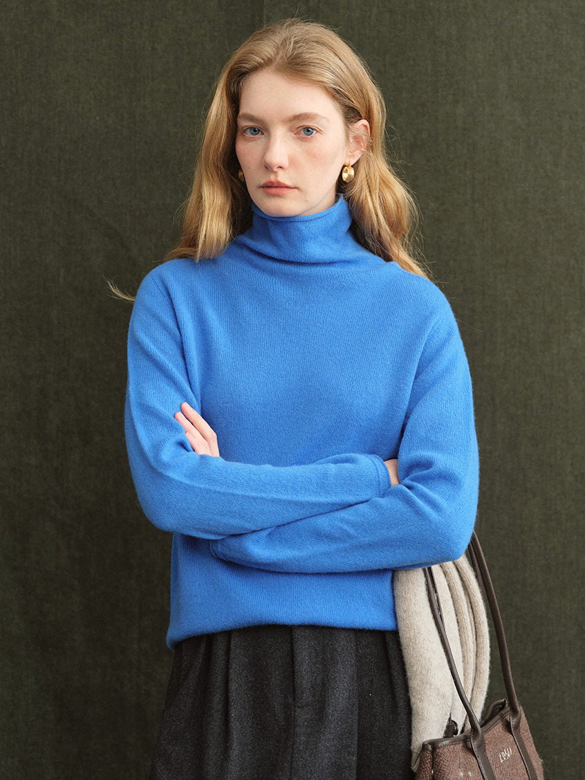Ione Crew-Neck Wool-Cashmere Sweater