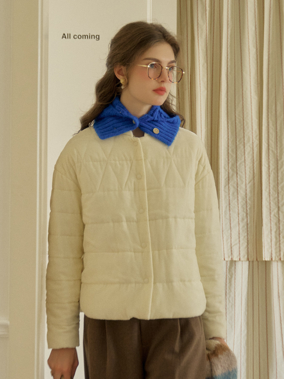 Marianna Classic Mockneck Short Down Jacket