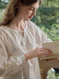 Wanderlace Blouse - Ariel Attached Sash main image 0
