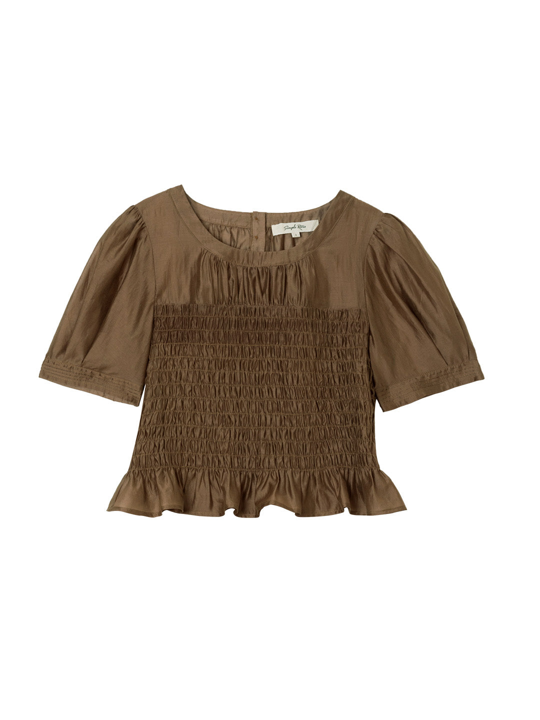 【Final Sale】Lillie Vintage Court Ruffle Puff Sleeve Blouse