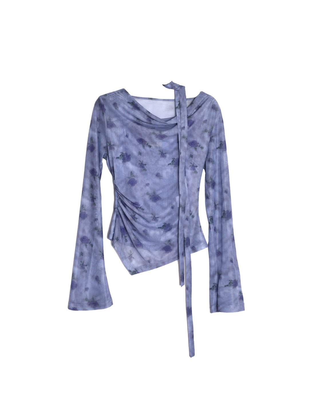 Bexley Cowl Neck Floral Blouse