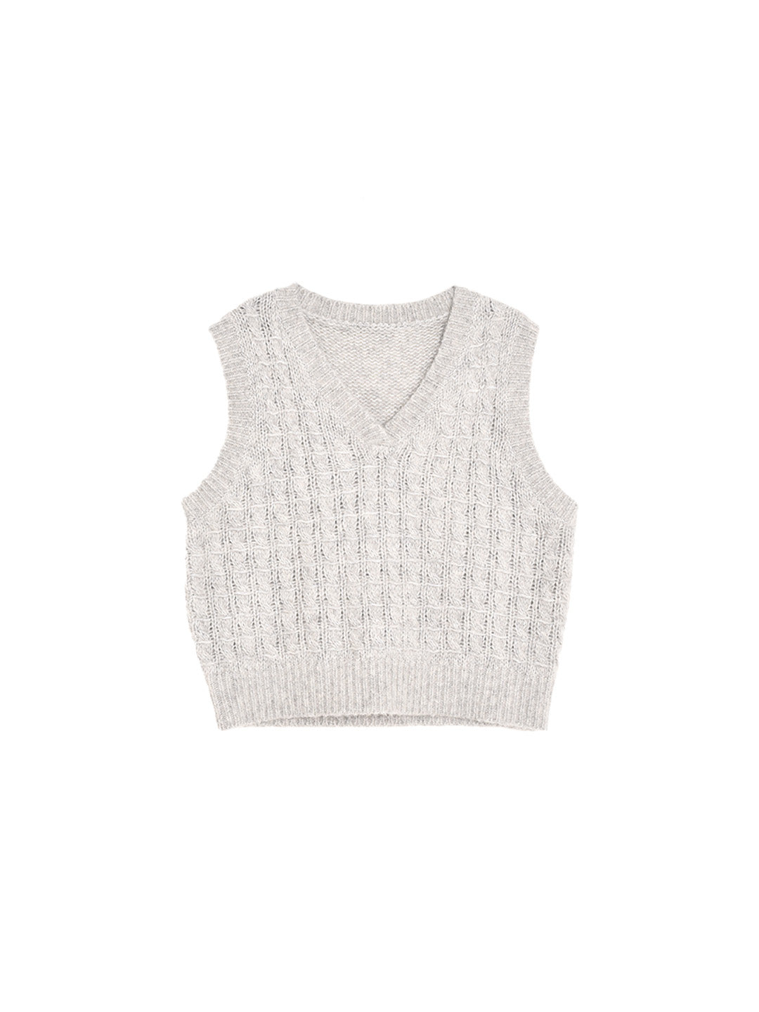 Florence V-Neck Wool Vest