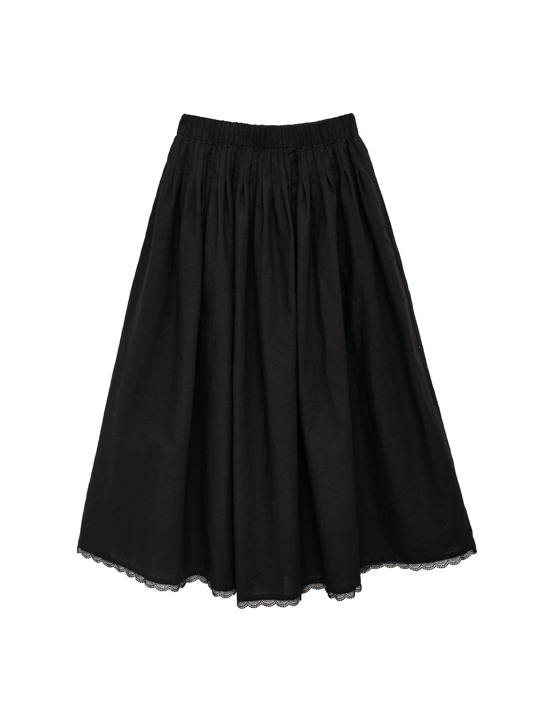 Gracelyn Lace Simple Midi Skirt