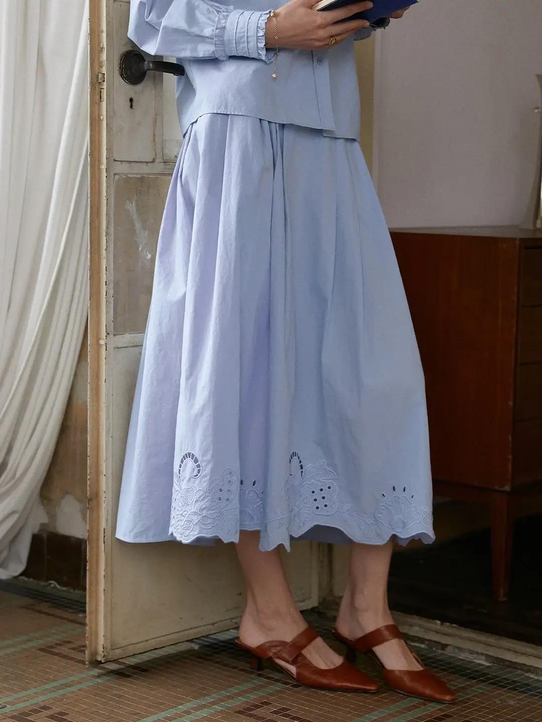 Kassidy Hollow 100% Cotton Skirt