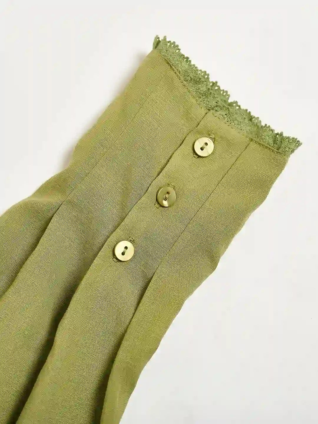 Deborah V-Neck Linen Blouse