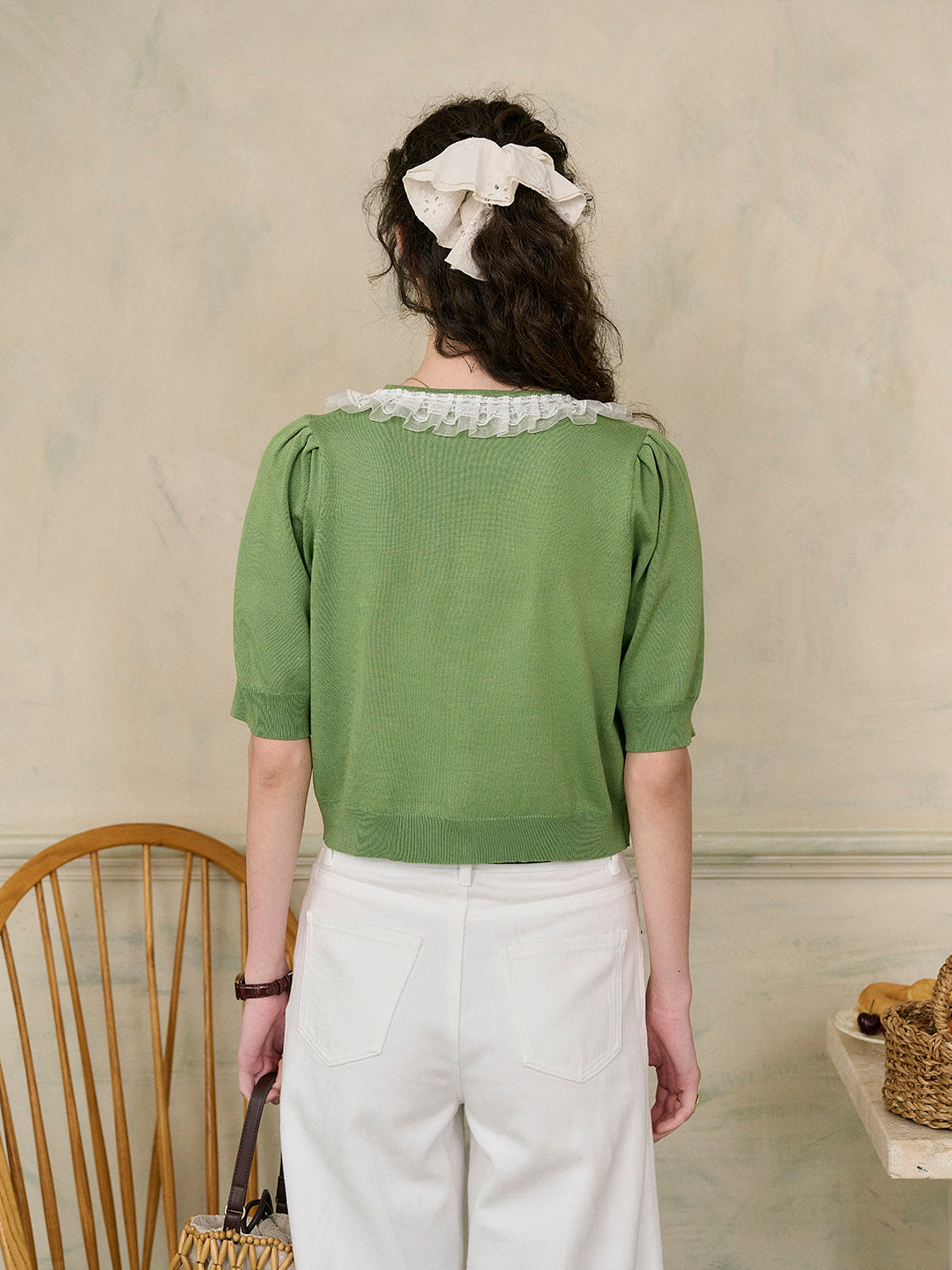 【Final Sale】Kiera V-Neck Knit Blouse