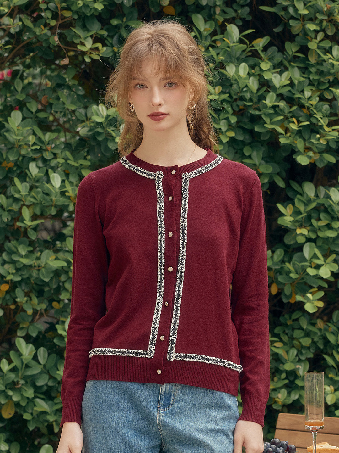 【Final Sale】Larkin Round Neck High-End Elegant -Inspired Cardigan