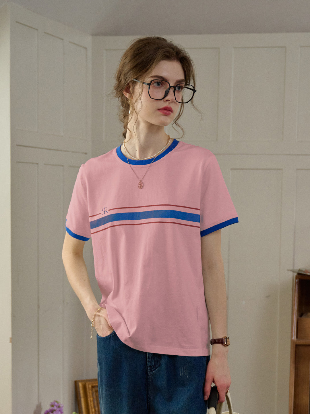 【Final Sale】Kai Women's Solid Color Bustier Camisole - Pink