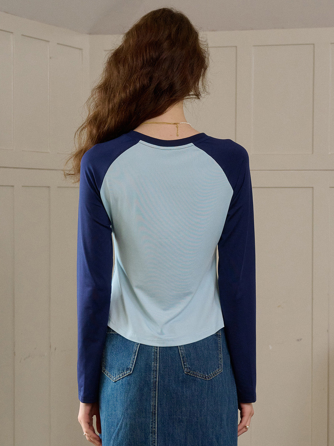 【Final Sale】Judy Round Neck Embroidered Top