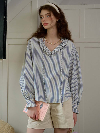 Amalia – Elegant Long-Sleeve Blouse main image 1