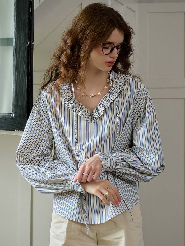 Amalia Blouse -Petroleum main image 1