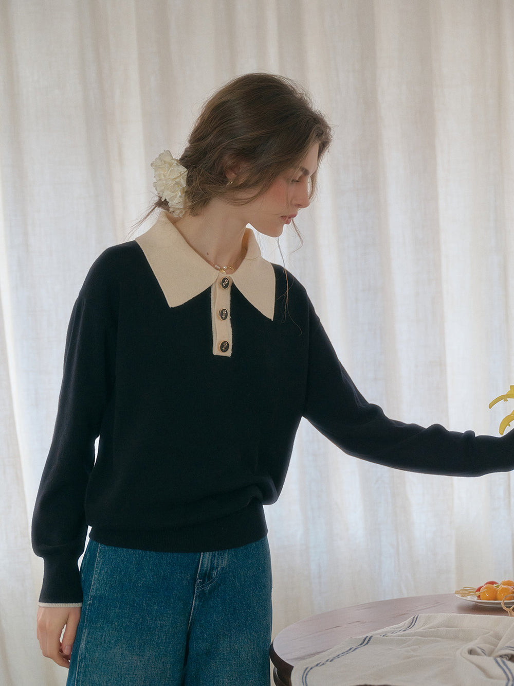 Helena - Classic Knit Sweater