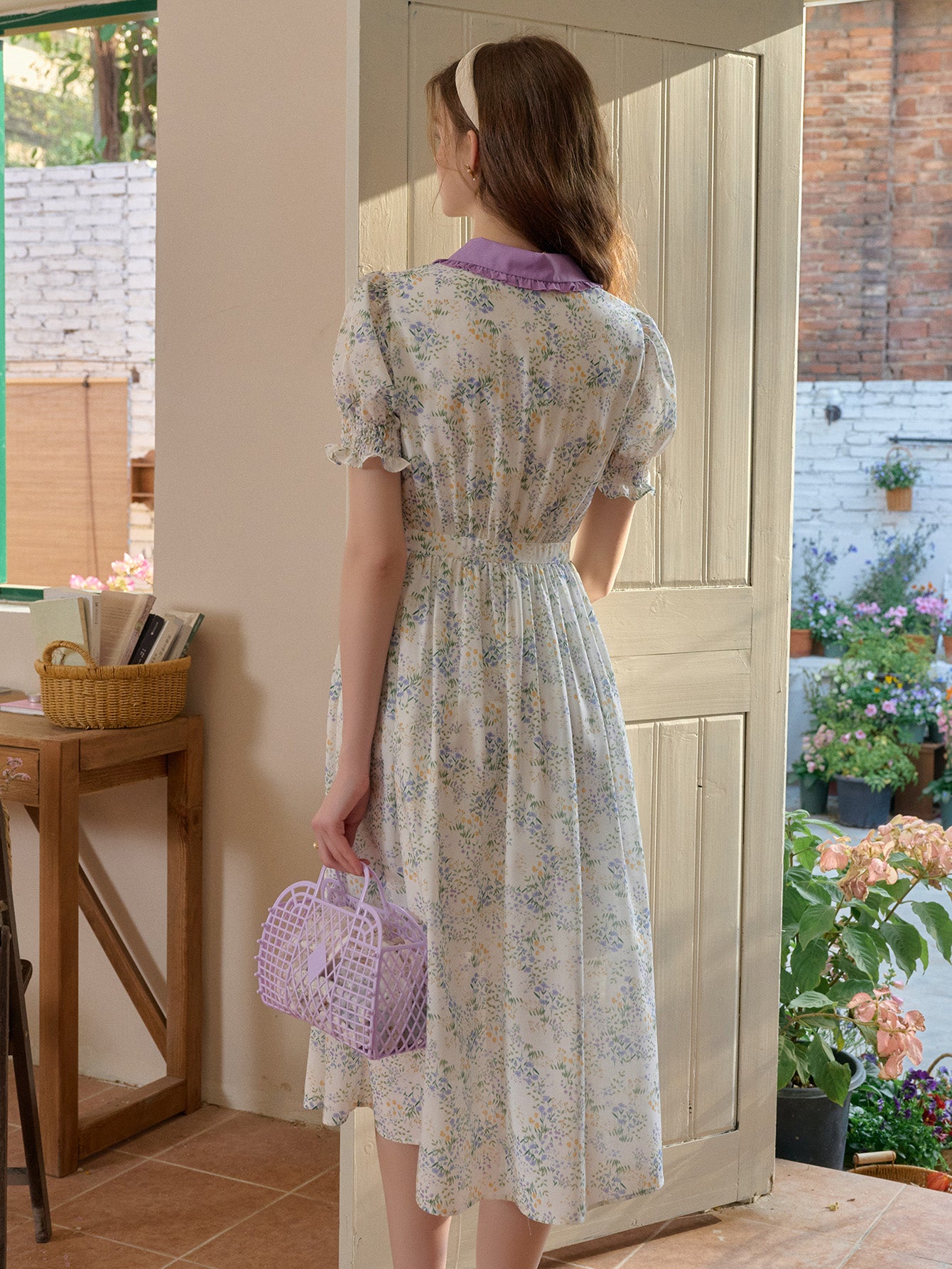 【Final Sale】Christina V-Neck Floral Dress