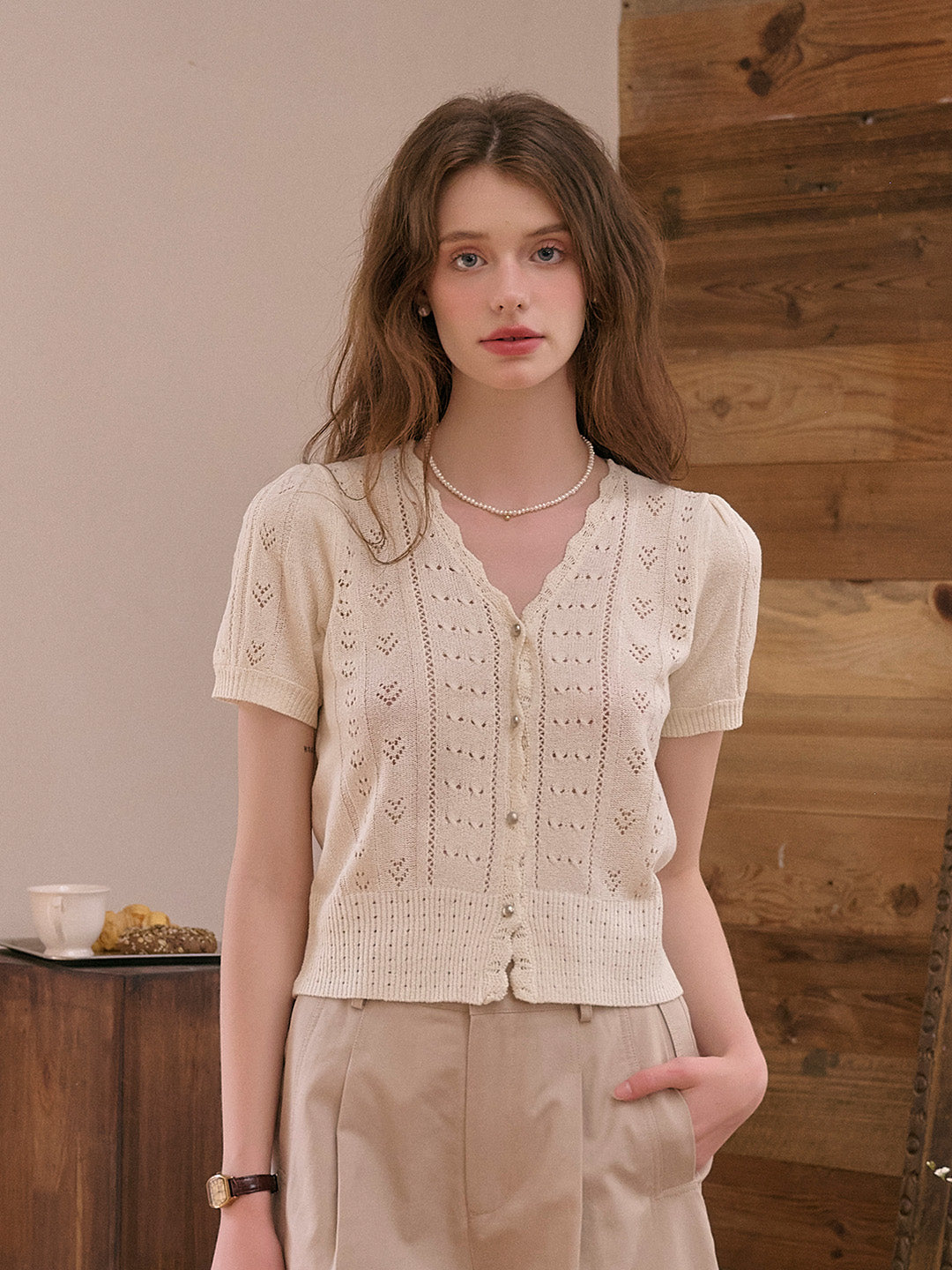 Harlow V-Neck Knit Cardigan