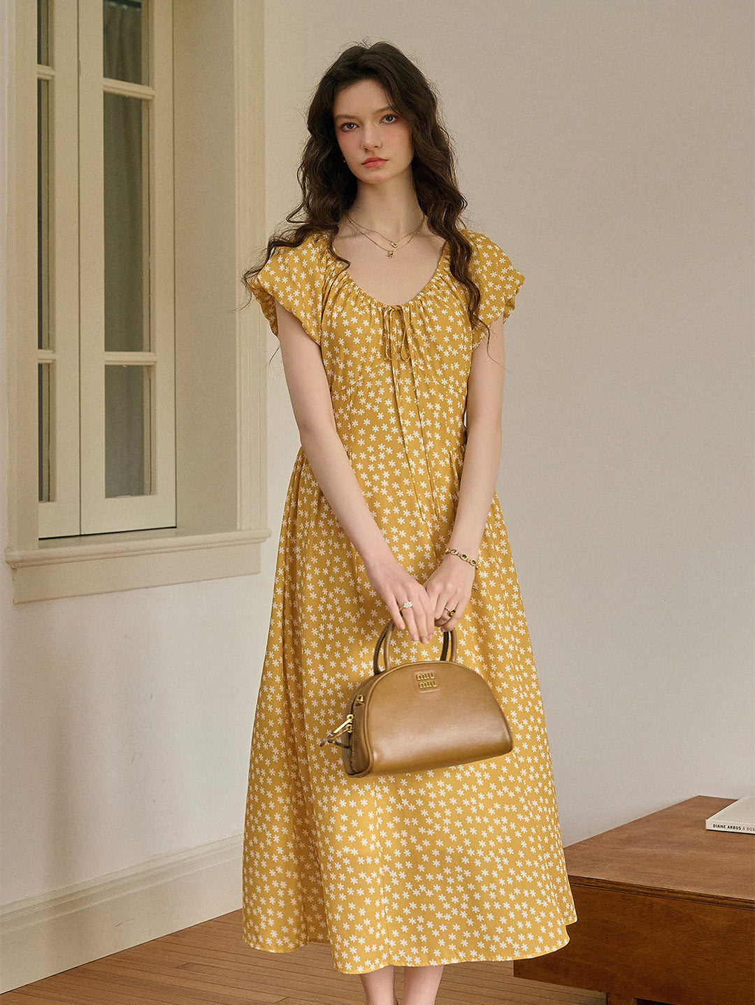 【Final Sale】Ariel V-Neck Floral Dress