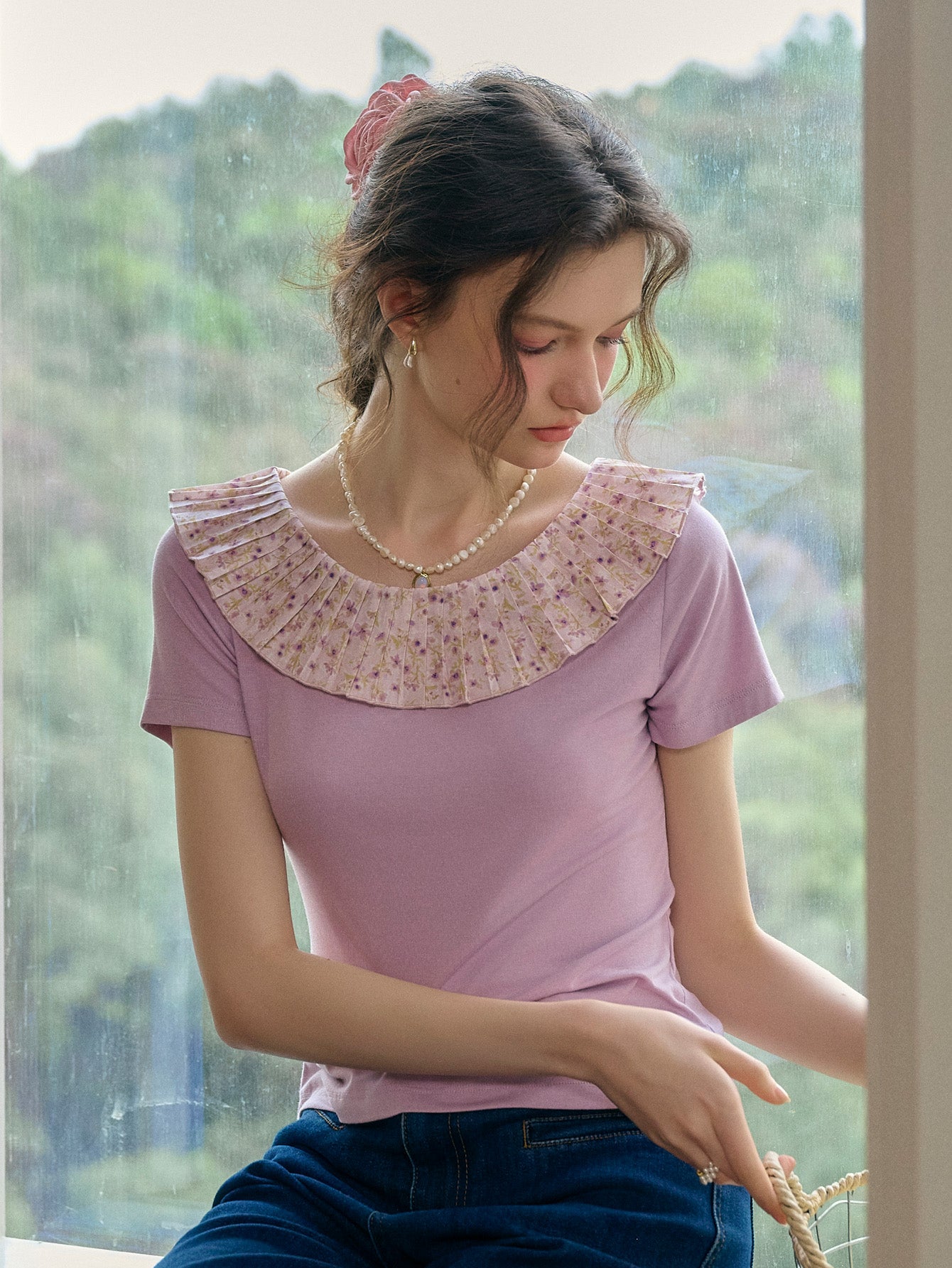 【Final Sale】Maddison Round Neck Knit Top