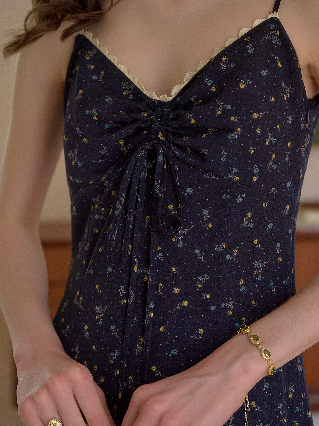 Charlotte Floral Suspender Dress