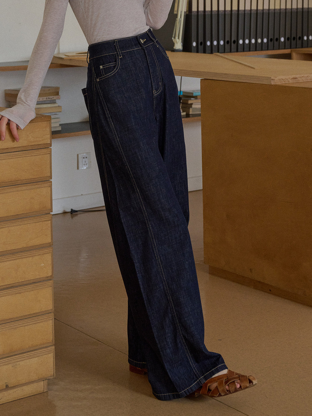 Nicole 100% Cotton Flare Jeans