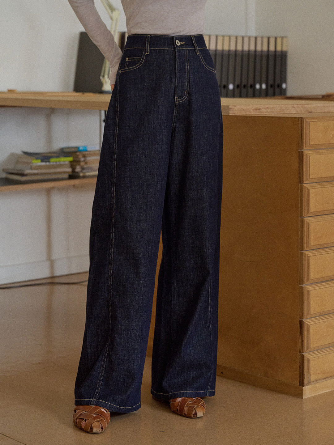 Nicole 100% Cotton Flare Jeans
