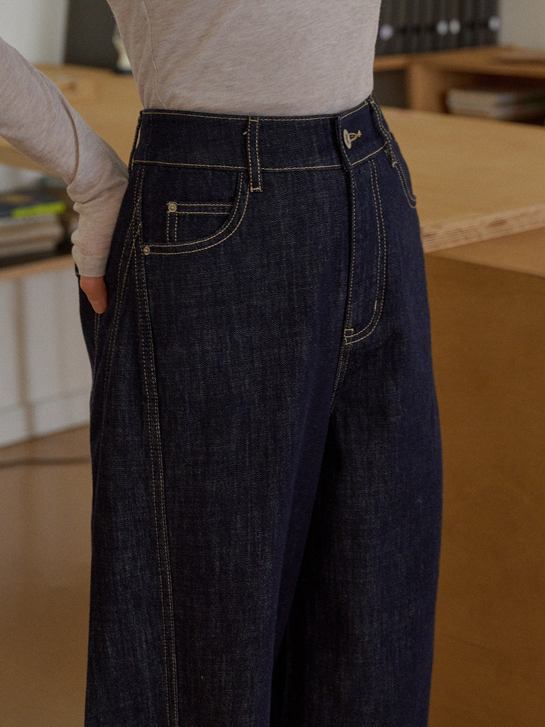 Nicole 100% Cotton Flare Jeans