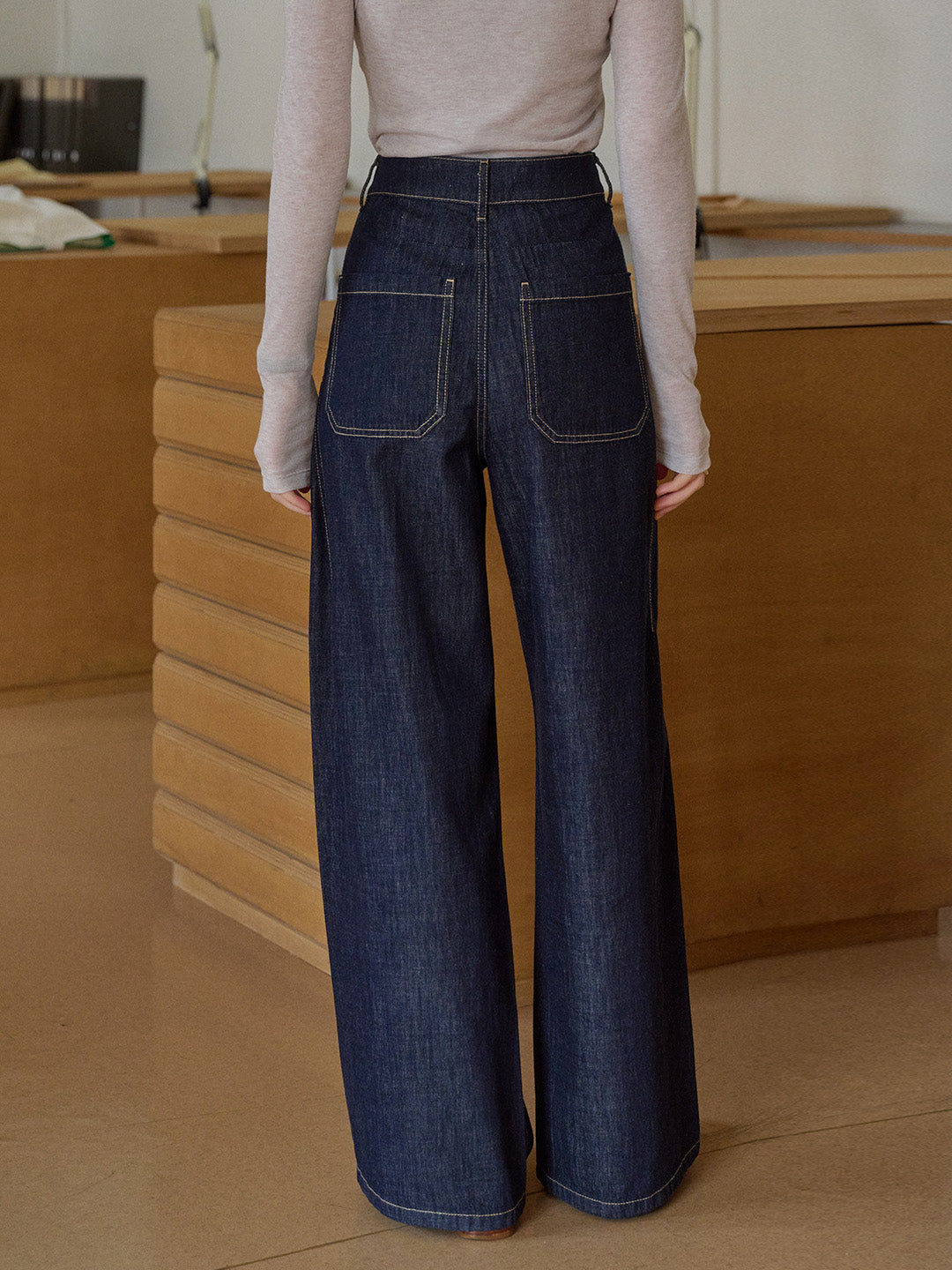 Nicole 100% Cotton Flare Jeans