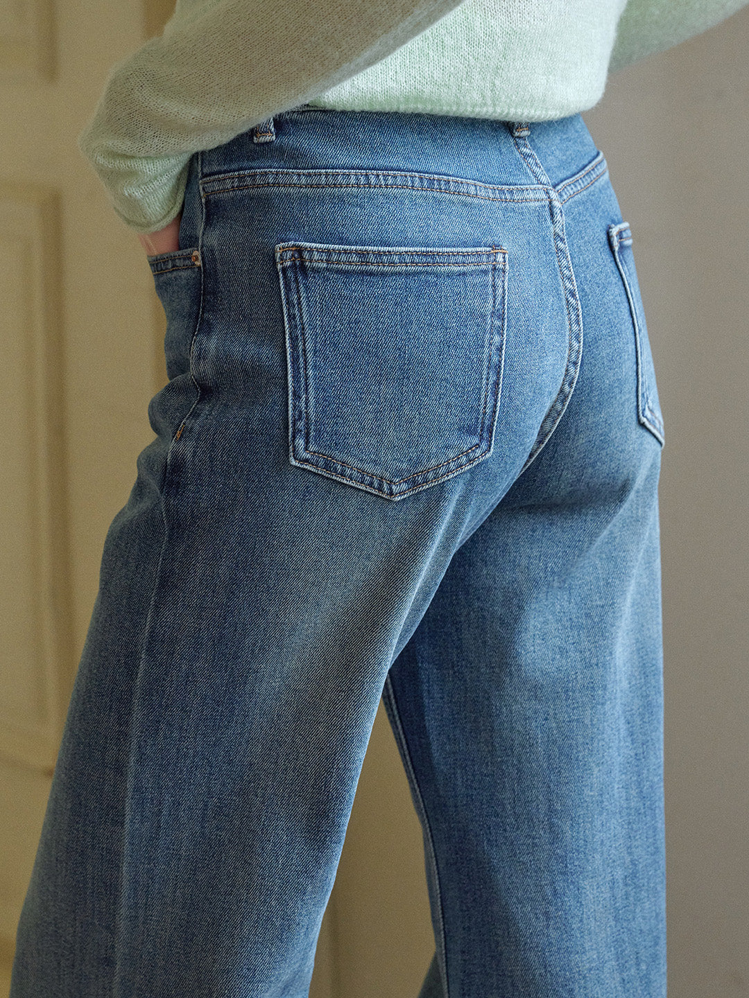 Nicole 100% Cotton Flare Jeans