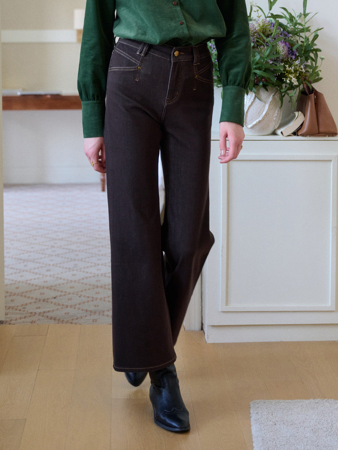 Heaven Cotton Flare Jeans