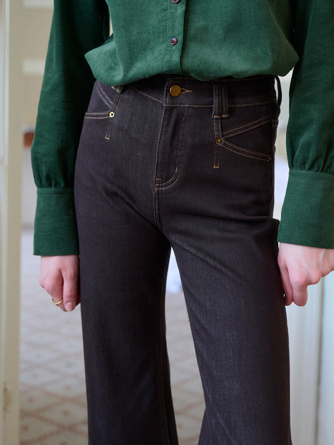 Heaven Cotton Flare Jeans