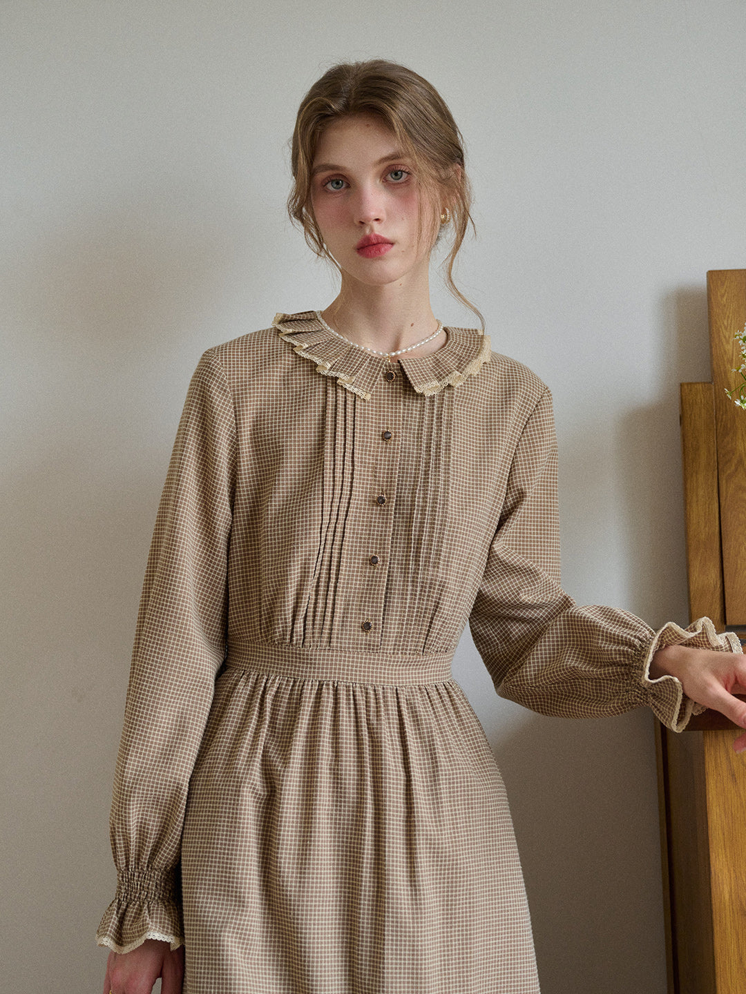 Romina Round Neck Cotton Dress