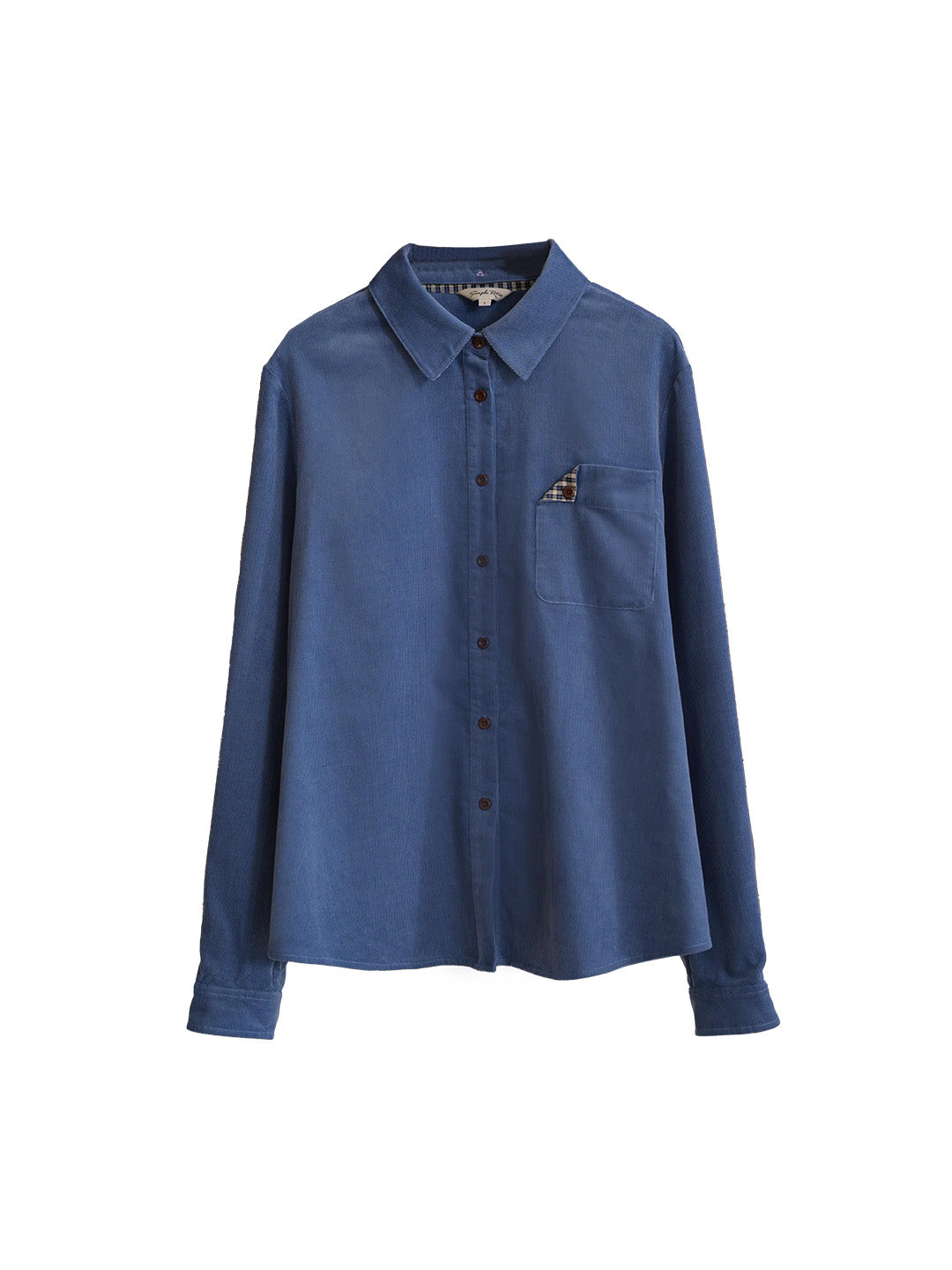 Davina Notch Lapel 100% Cotton Shirt