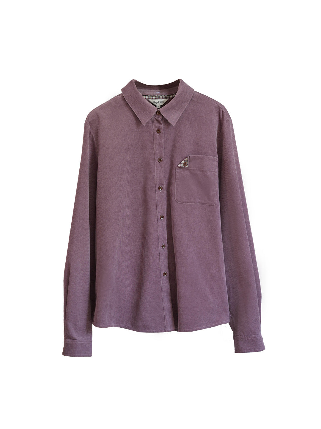 Davina Notch Lapel 100% Cotton Shirt