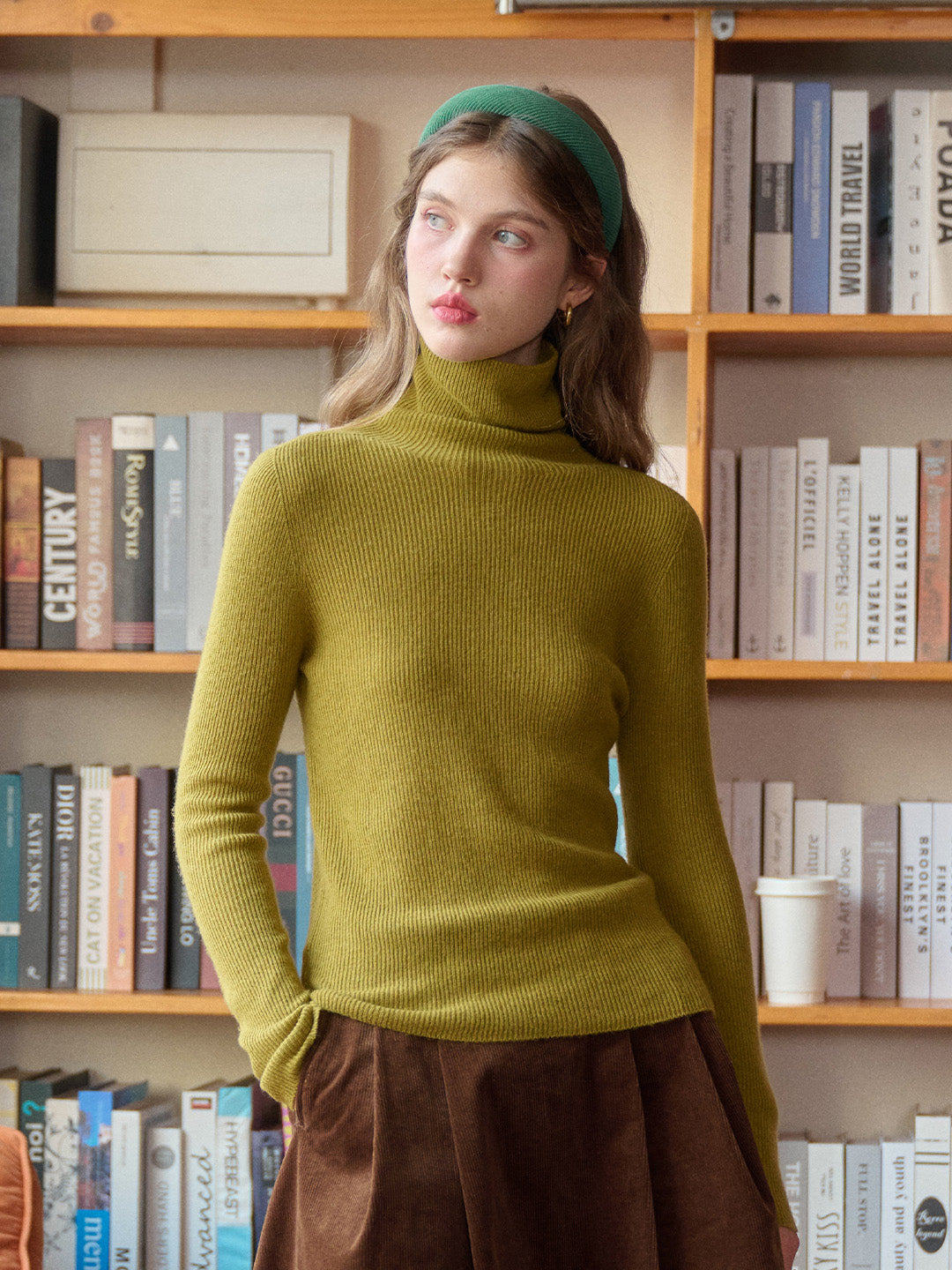 Erin Turtleneck 100% Wool Sweater