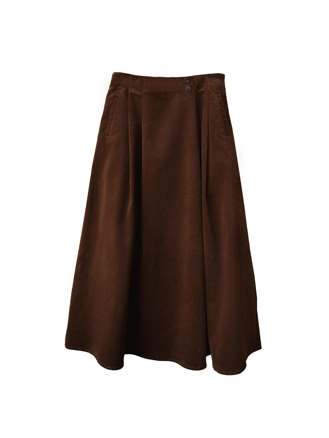 Rosa A-Line Wool Skirt