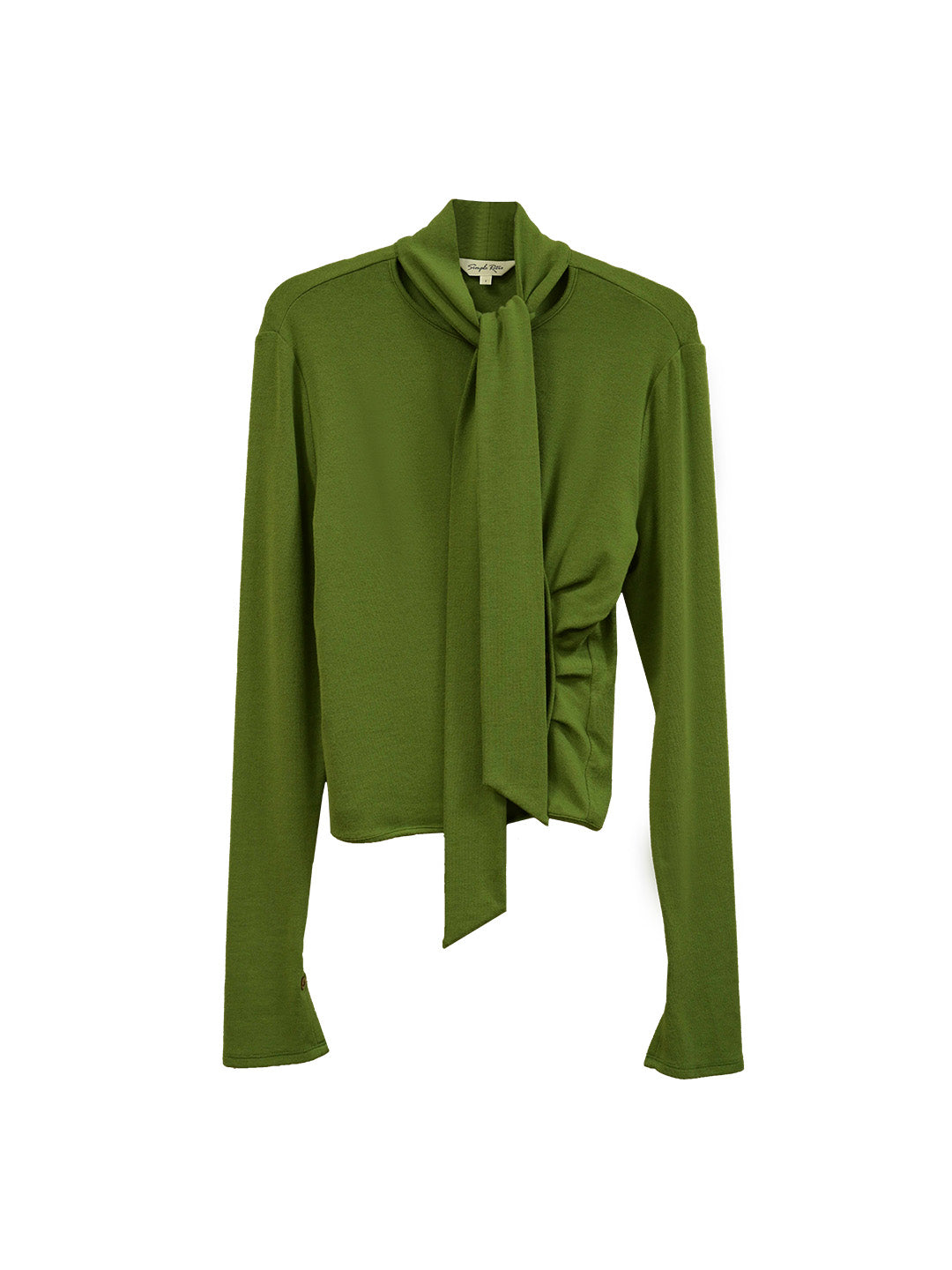 Jaliyah Slanted Placket Knit Top