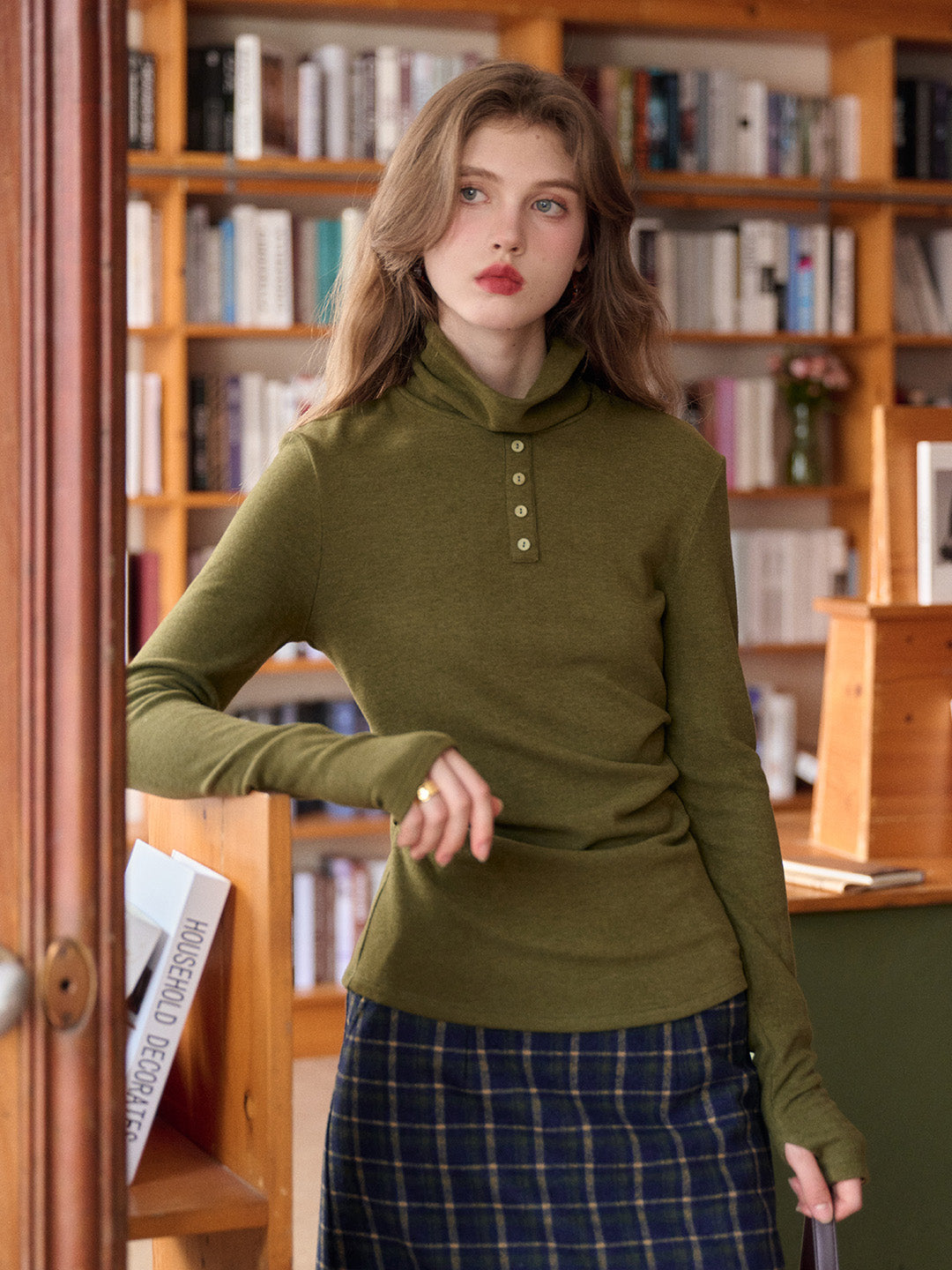 Estrella Turtleneck Knit Top