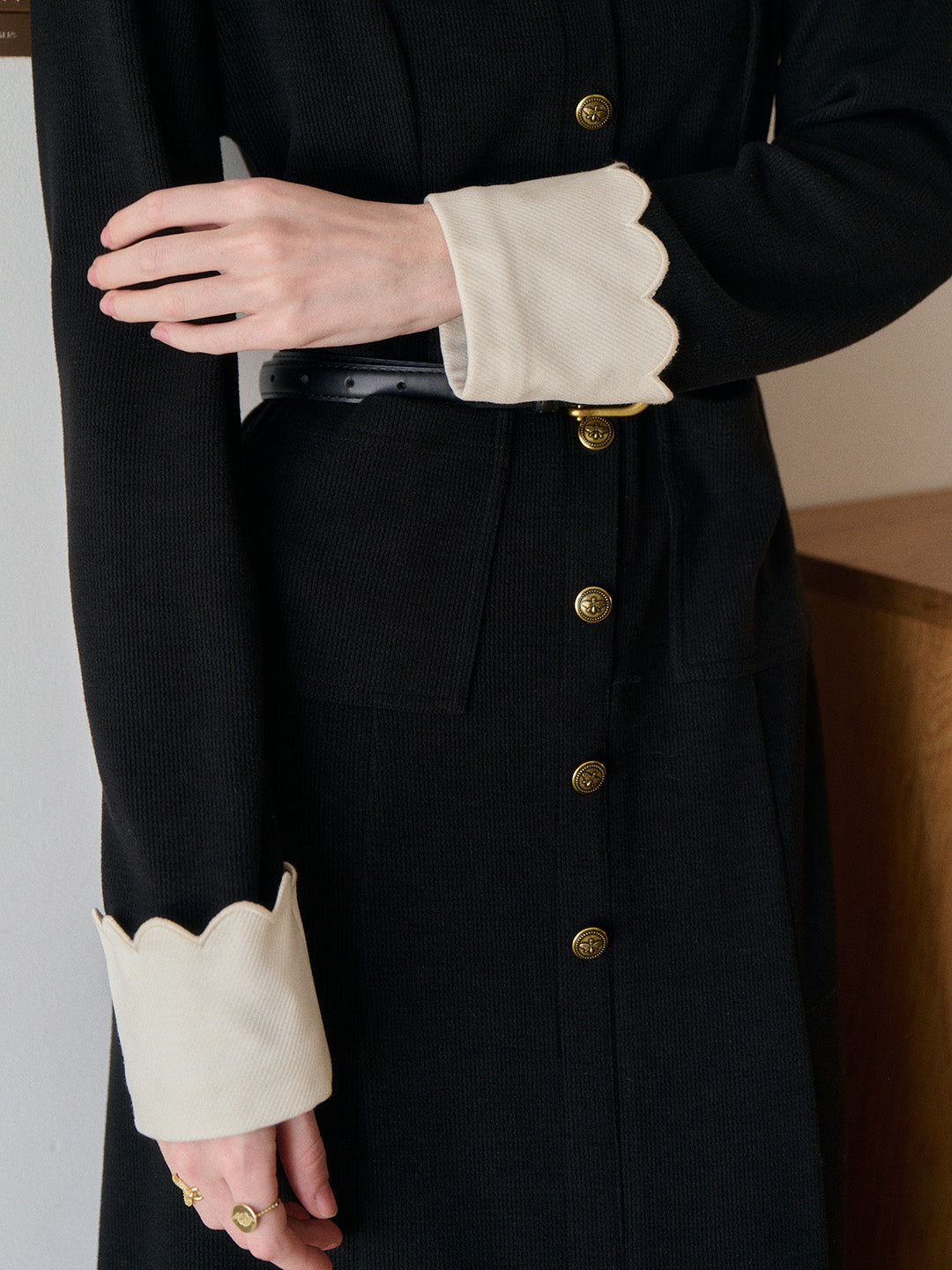 Noemi Peter Pan Collar Maxi Dress