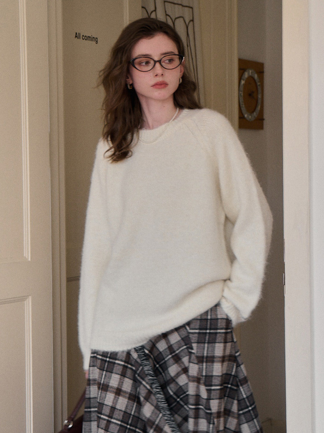 Paulina Round Neck Wool Sweater