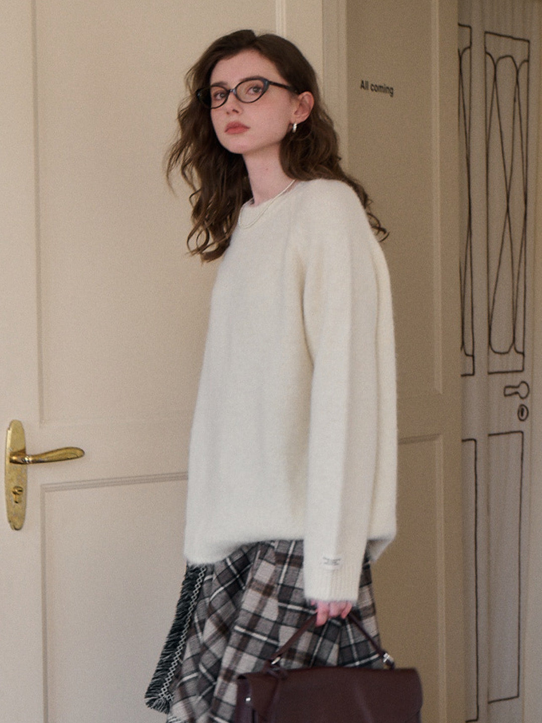 Paulina Round Neck Wool Sweater