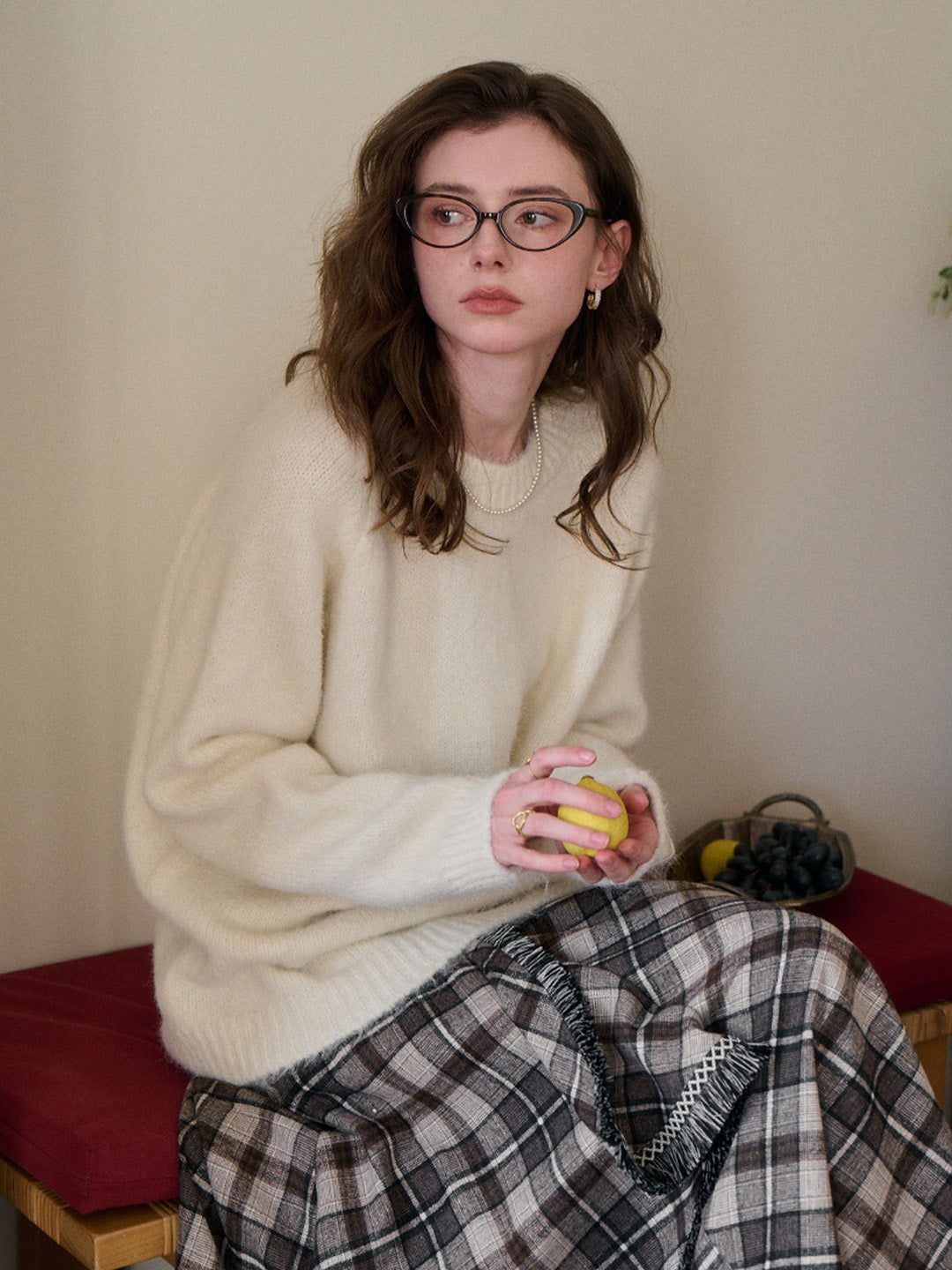 Paulina Round Neck Wool Sweater