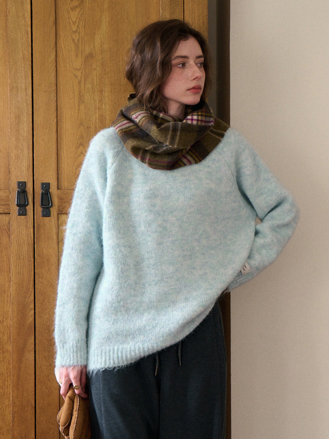 Paulina Round Neck Wool Sweater