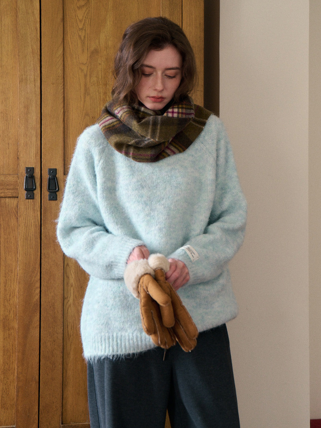 Paulina Round Neck Wool Sweater