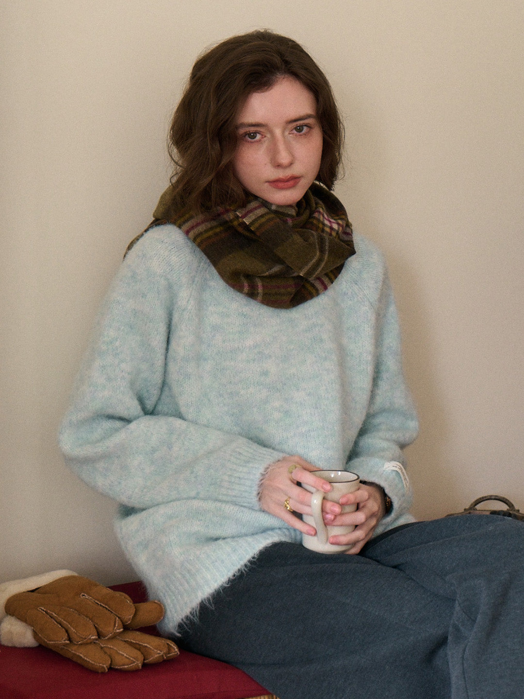 Paulina Round Neck Wool Sweater