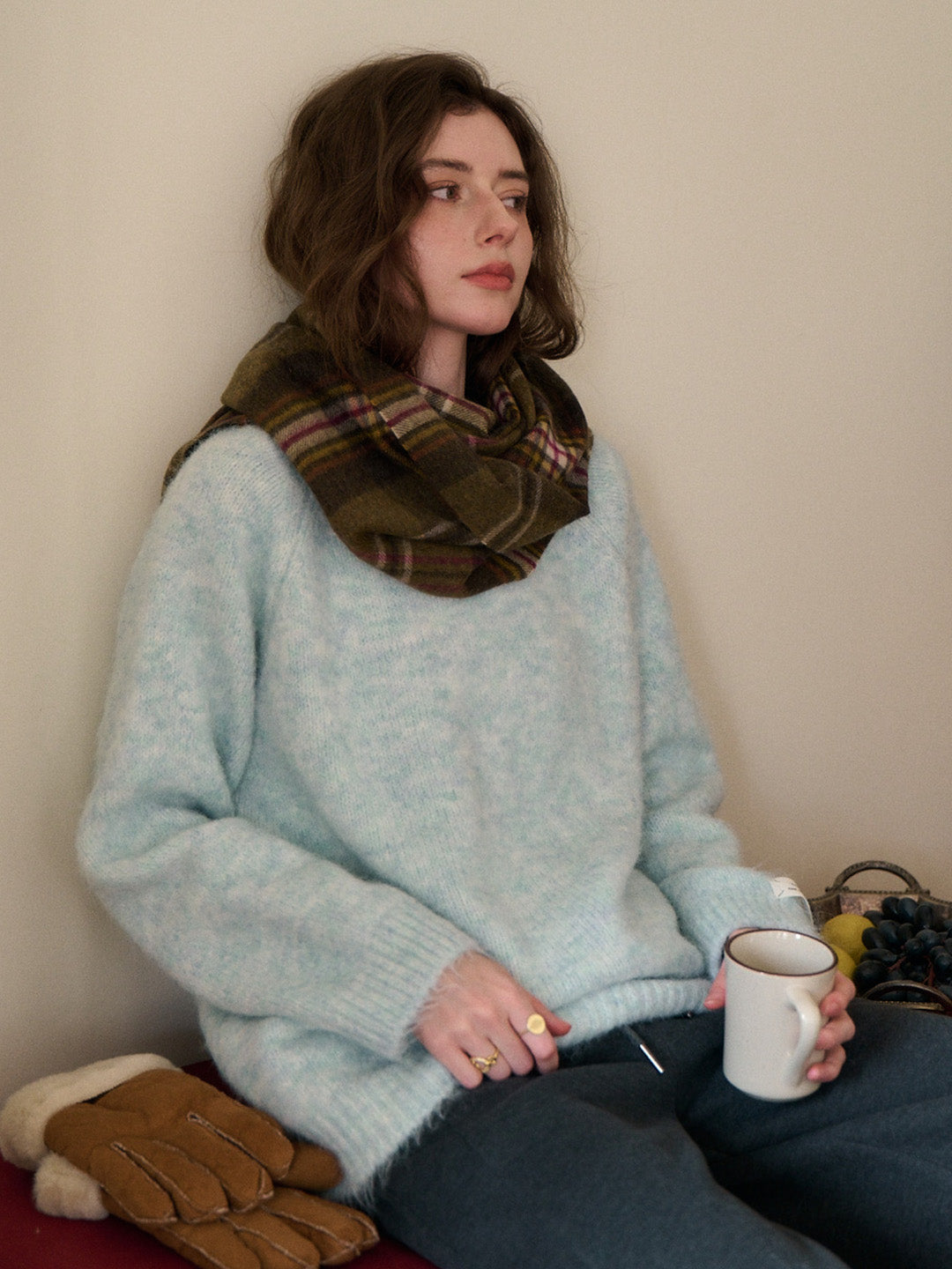 Paulina Round Neck Wool Sweater