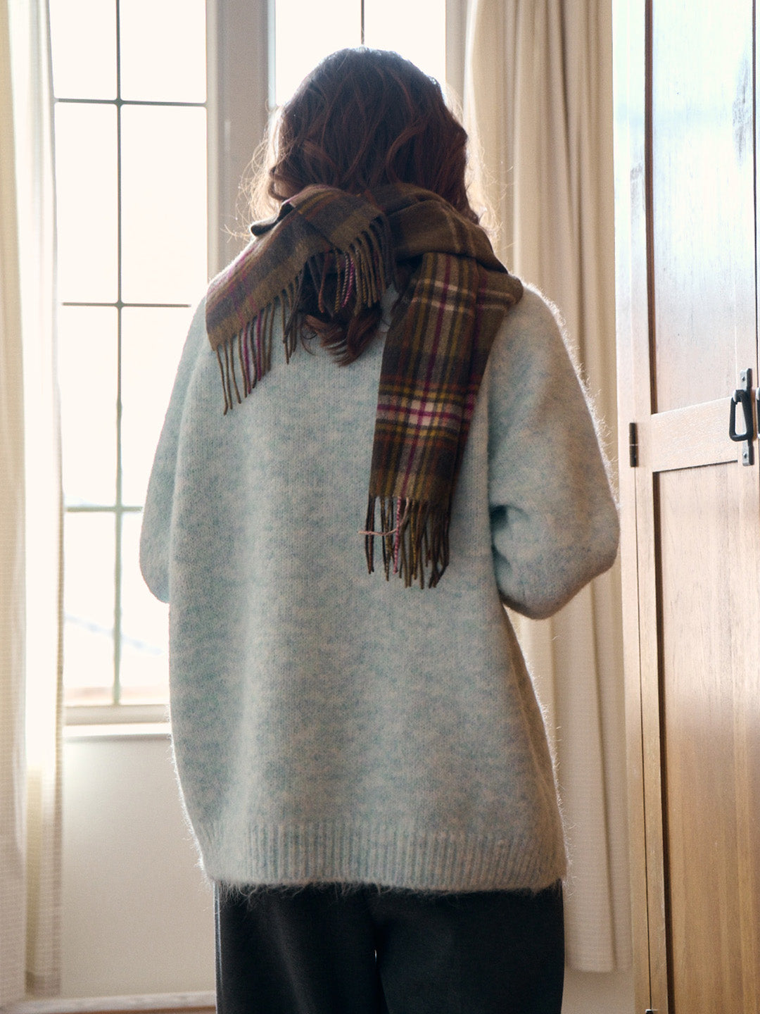 Paulina Round Neck Wool Sweater